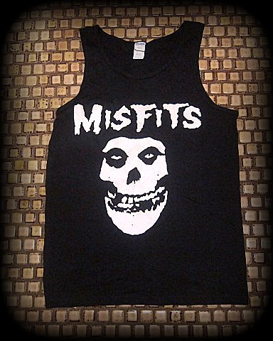 MISFITS - Large Skull - Tank Top